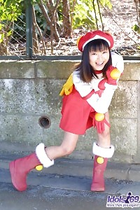 Akane Jumps A Boner Cock On Top While Clothing Her Sailor Outfit