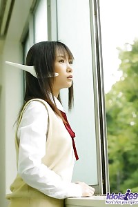 Kasumi Examines Hard When She Is Nude, Waiting For Her Fellow To Come Across