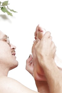 Slim Hirsute Brunette Taste Fingers By A Aged Boy