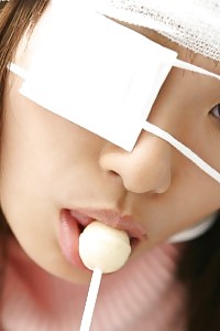 Incredible Japanese Siren Likes Exploring Off Her Cute Body With A Smile